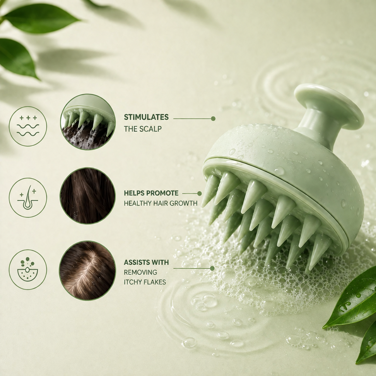 Scalp Massager For Hair Treatment